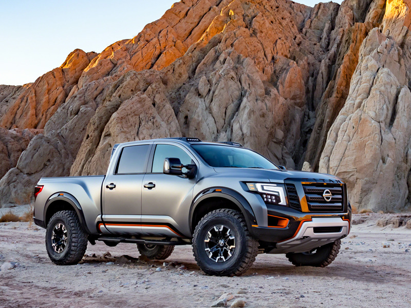 The Nissan Titan Warrior concept is ready for anything.