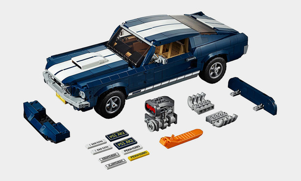 lego ford mustang parts