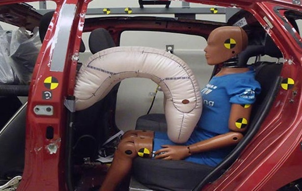 rear seat airbag