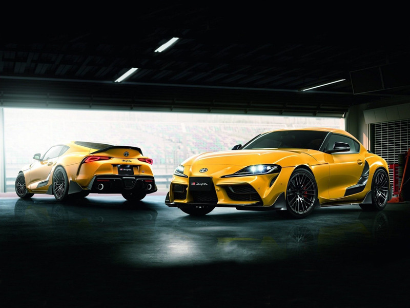 Toyota just opened the floodgates of carbon fiber for the Supra. 