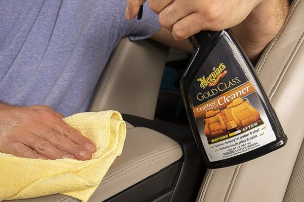 meguiar's car cleaner used on leather