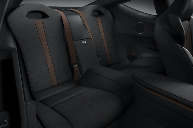 lexus lc 500 inspiration rear seats