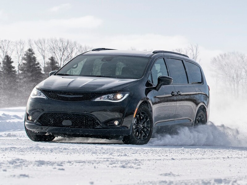 The Chrysler Pacifica is always ready for the white stuff.