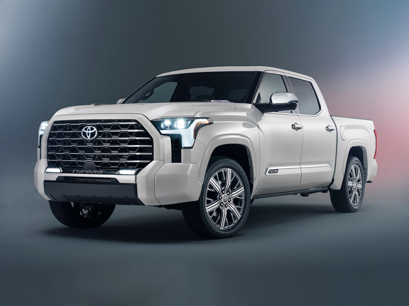 The new Tundra Capstone really helps you forget how dated the last Tundra was.